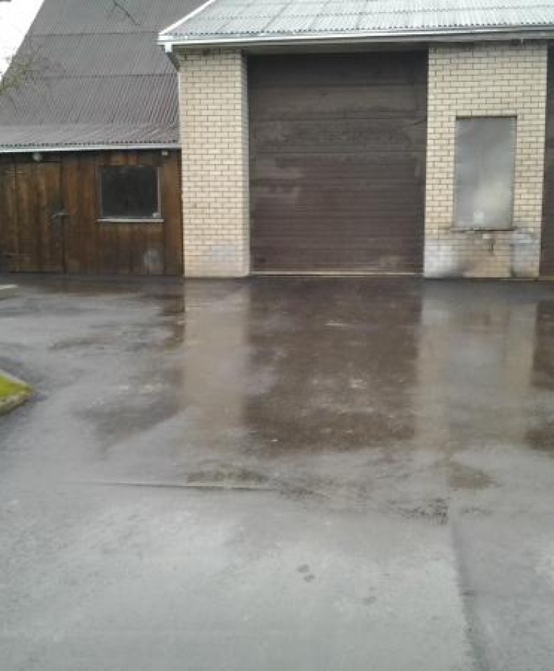Kuršėnai. Šiaulių raj., kiemas
